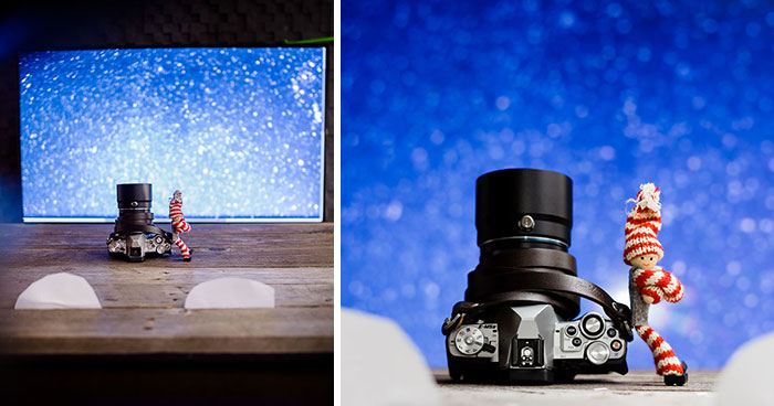 Use Your TV Or Computer Monitor To Create Backdrops