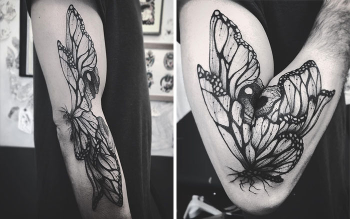 35 Genius Tattoos That Reveal Their True Form When The Body Moves, By Veks Van Hillik Tattoo
