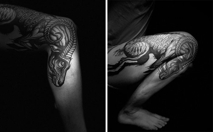 35 Genius Tattoos That Reveal Their True Form When The Body Moves, By Veks Van Hillik Tattoo