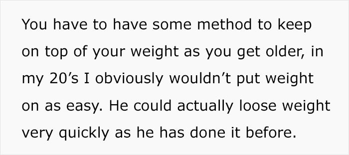 Wife Asks If It Is Okay To Warn Husband That She Will Leave Him If He Becomes More Obese Wife Asks If It Is Okay To Warn Husband That She Will Leave Him If He Becomes More Obese