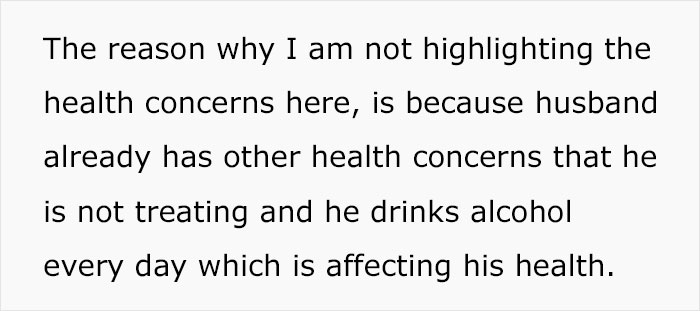 Wife Asks If It Is Okay To Warn Husband That She Will Leave Him If He Becomes More Obese Wife Asks If It Is Okay To Warn Husband That She Will Leave Him If He Becomes More Obese