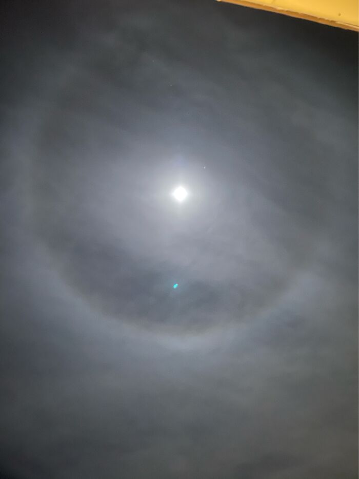 This Weird Halo Around The Moon