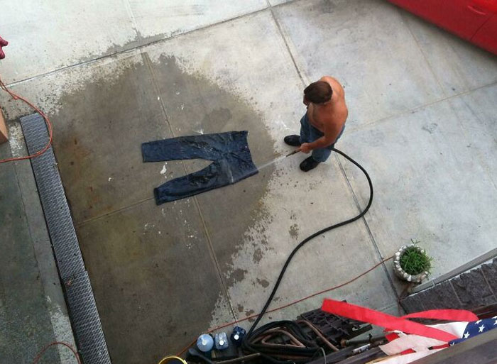Show Me A More Manly Thing Than My Father-In-Law Doing The Laundry. I'll Wait