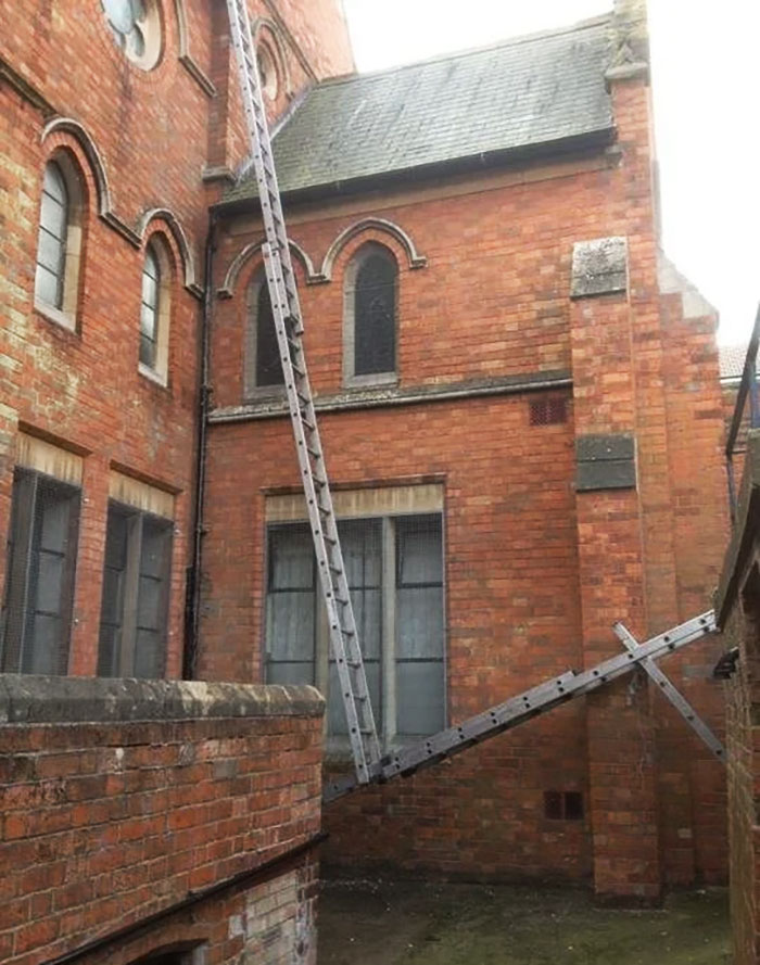 My Cousin's Father-In-Law's Ladder Arrangements