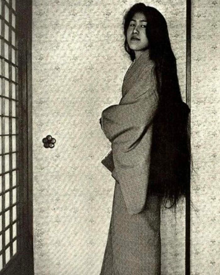 Early 1900s “Real Hair Of A Geisha“ Before Styling