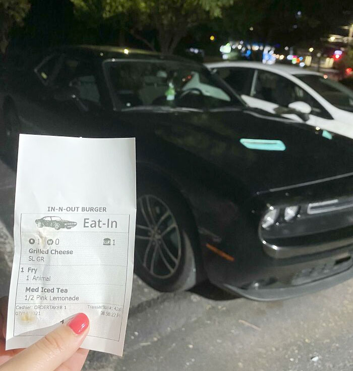 My Receipt Has My Car On It