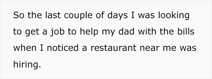 Candidate Has To Walk 5 Miles After Job Interview After Being Made To Pay For The Food They Offered Him