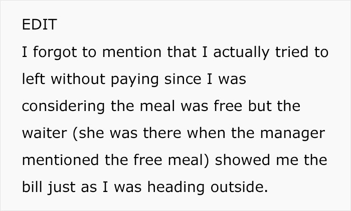 Candidate Has To Walk 5 Miles After Job Interview After Being Made To Pay For The Food They Offered Him