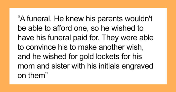 40 Of The Strangest Wishes That The Make-A-Wish Foundation Actually Granted, As Shared By People Online