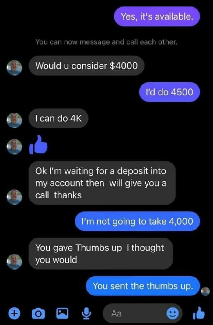 Best Negotiator I've Ever Seen