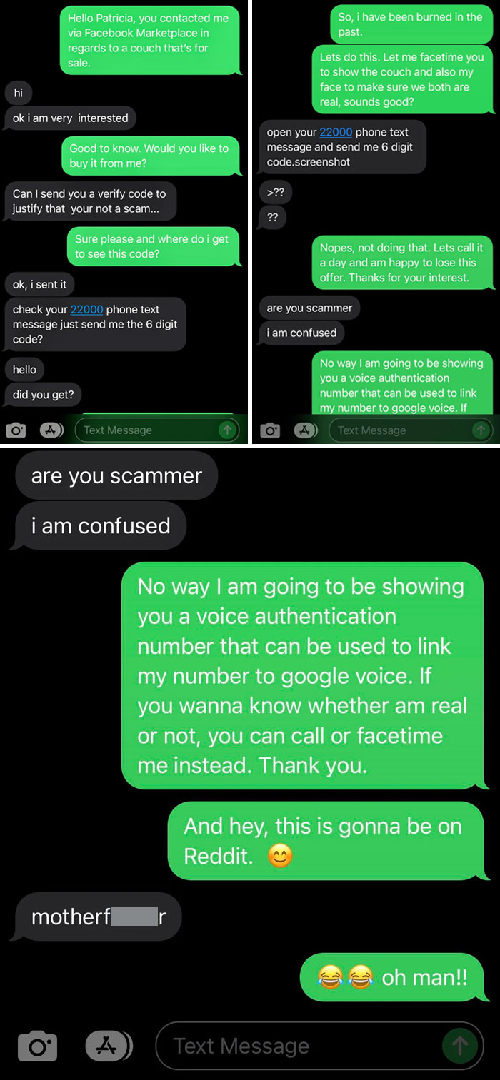 Marketplace Scammers