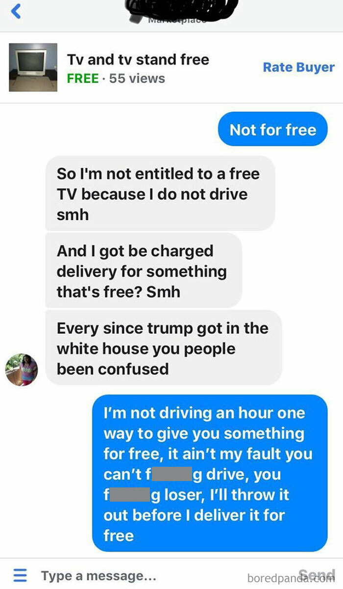 Wanting A Free TV Delivered