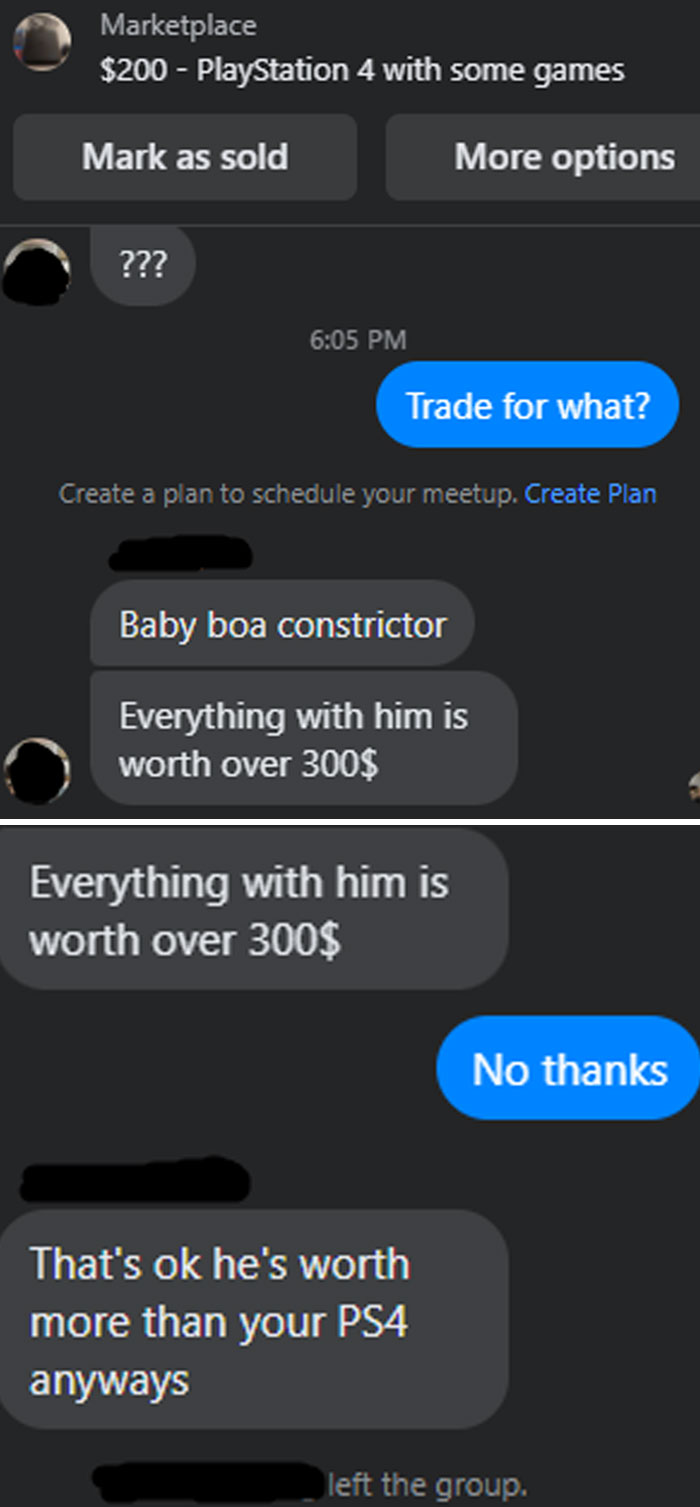 I'm Just Trying To Sell My PS4