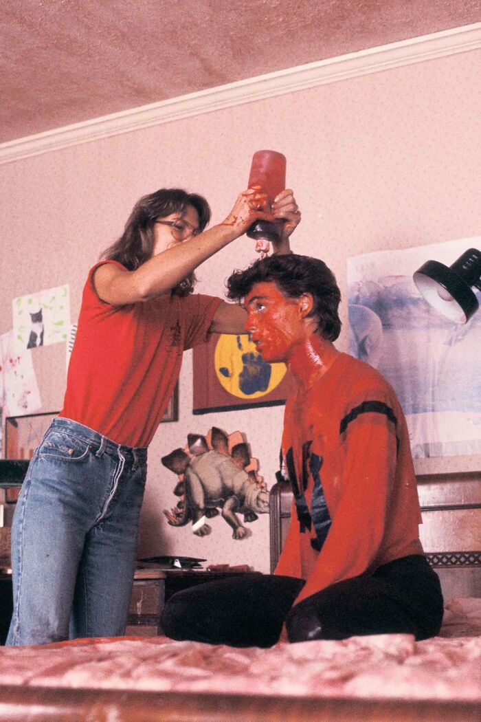 Johnny Depp On The Set Of A Nightmare On Elm Street