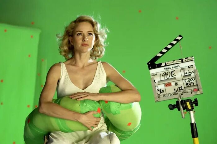 Naomi Watts On The Set Of King Kong (2005)