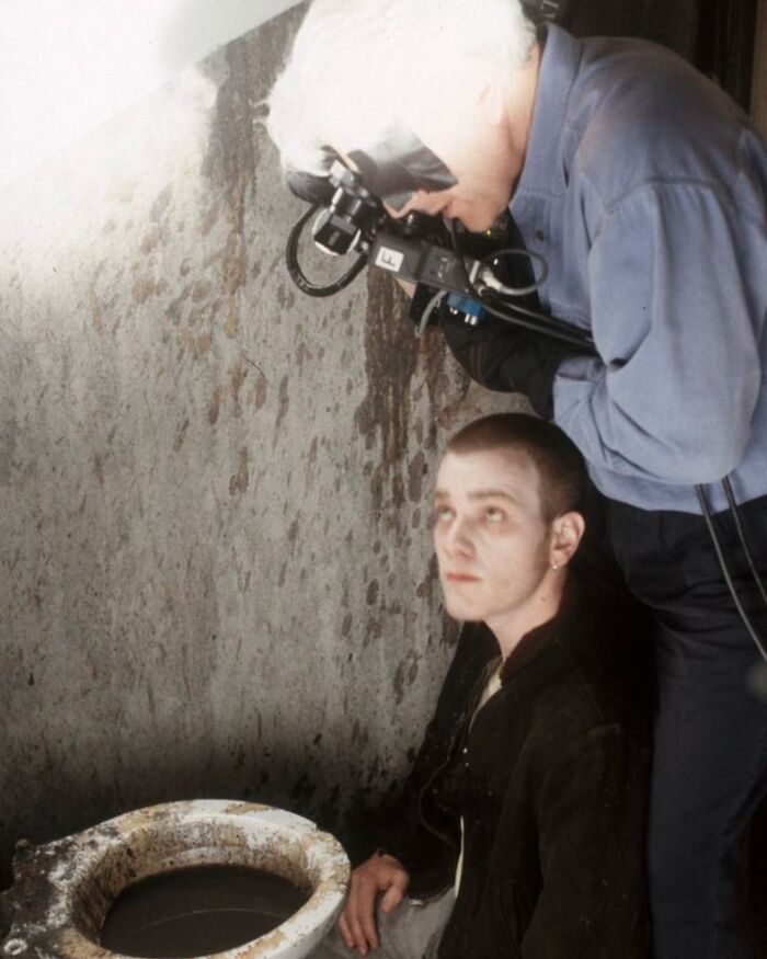 On The Set Of Trainspotting (1996)