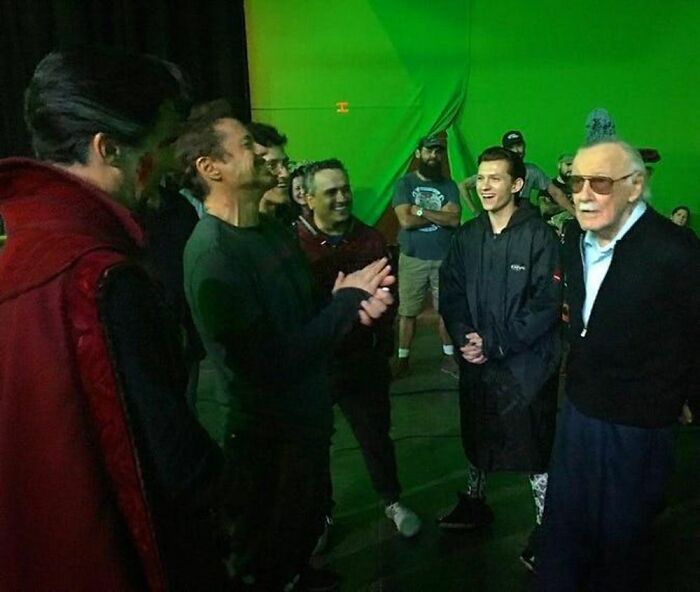 Behind The Scenes Of Avengers Infinity War With Stan Lee