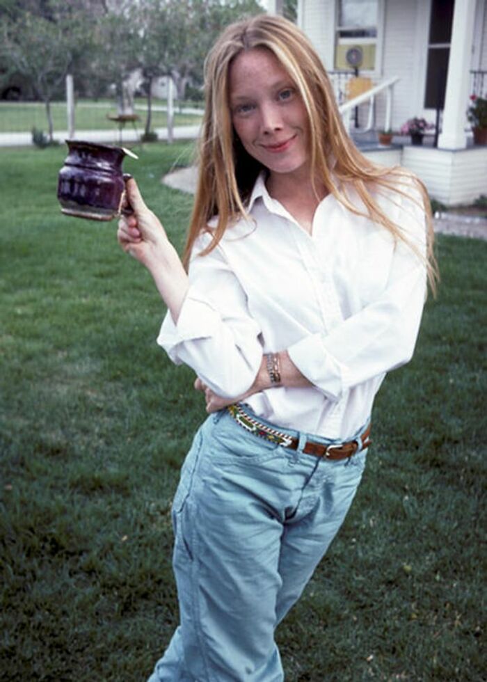 Sissy Spacek While Filming 'Carrie' (1976)