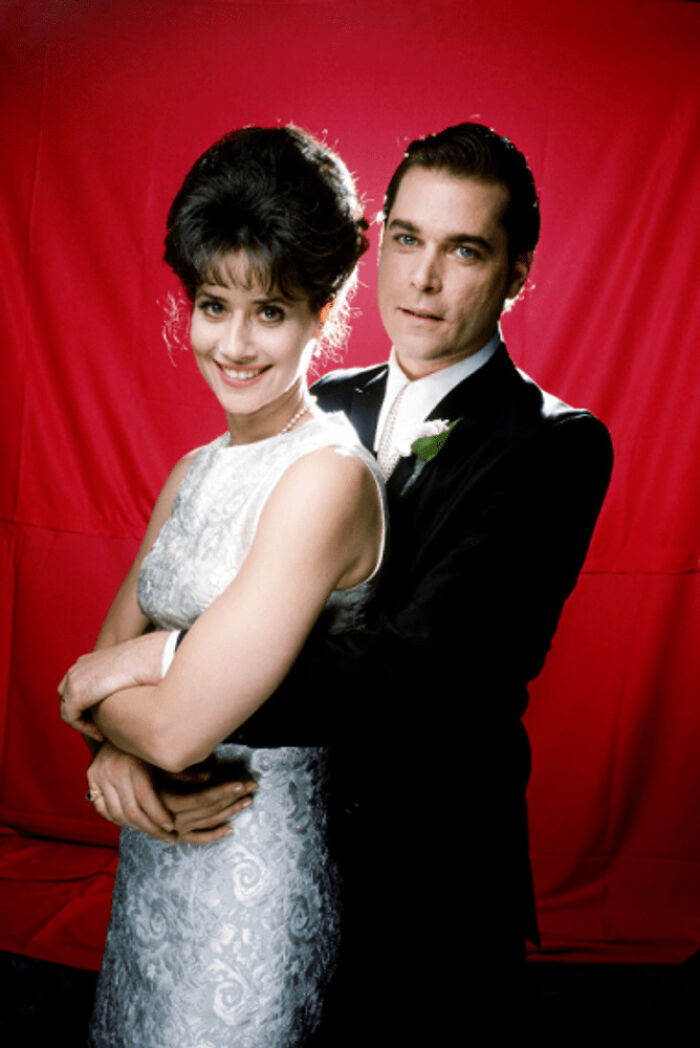 Ray Liotta And Lorraine Bracco On The Set Of Goodfellas (1990)