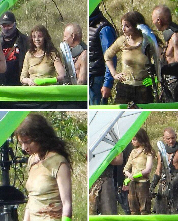 Anya Taylor-Joy As Furiosa On The Set Of The Mad Max Prequel 'Furiosa', Set For Release In 2024