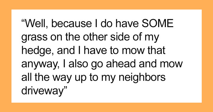 ‘Karen’ Neighbor Complains About How This Guy Doesn’t Mow Their Lawn ‘Properly’, Ends Up Regretting It