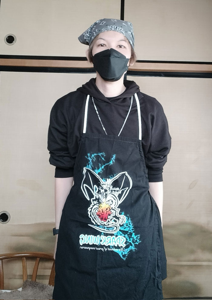 Cooking Practice After Making An Apron In Home Economics