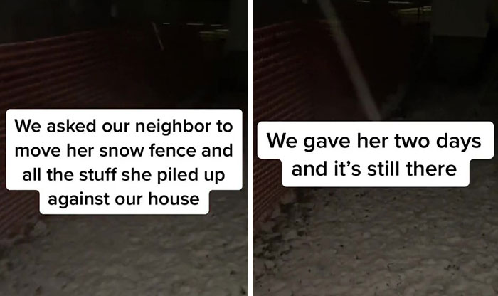 &ldquo;Looks Like We Got Karen As A Neighbor&rdquo;: Man Gets Into A War With Neighbor Who Zip-Tied Her Snow Fence To His Gutters