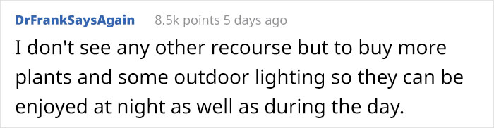 Delusional Neighbor Writes An Anonymous Letter To This Person Demanding They Get Rid Of Fake Plants On Their Porch Before They Take Legal Action