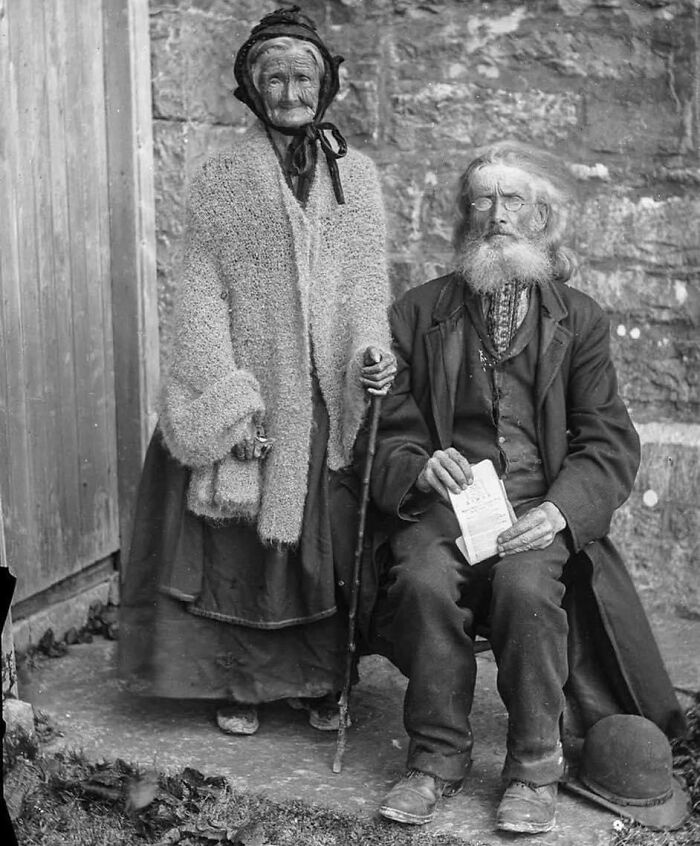 Mother And Son, Ireland, 1890