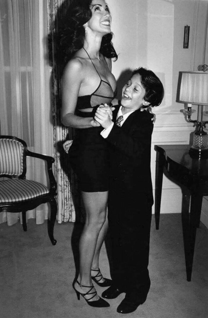 A Young Man Enjoying His First Dance