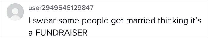 Woman Is Invited To A Wedding And The Invitation Specifies That She Will Have To Pay For Food Herself And Bring Money As A Gift Woman Is Invited To A Wedding And The Invitation Specifies That She Will Have To Pay For Food Herself And Bring Money As A Gift