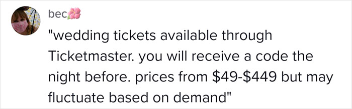 Woman Is Invited To A Wedding And The Invitation Specifies That She Will Have To Pay For Food Herself And Bring Money As A Gift Woman Is Invited To A Wedding And The Invitation Specifies That She Will Have To Pay For Food Herself And Bring Money As A Gift