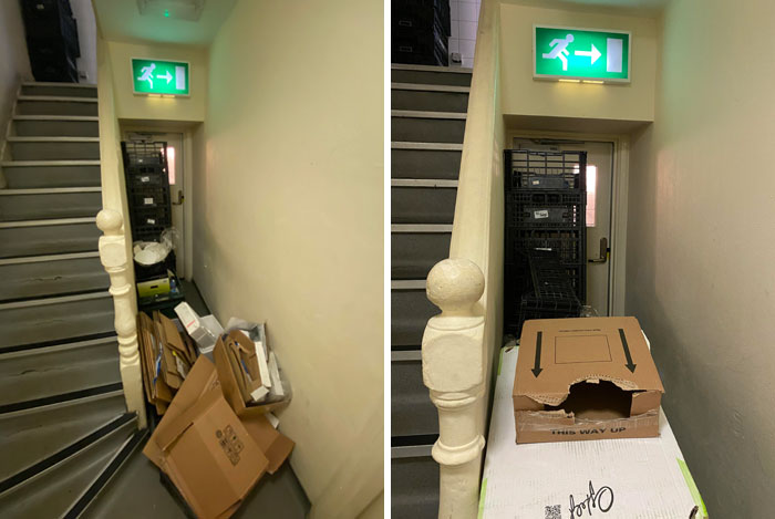 Got Fired For “Telling The Boss How To Do His Job” When All I Did Was Say “We Can’t Obstruct A Fire Escape”