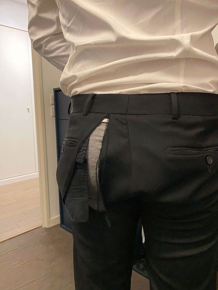 Drove To Work Only To Discover My Suit Was Dead. Drove Back To Change