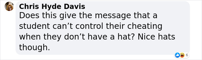 These Students Understood The Assignment When Their Teacher Asked Them To Make Hats To Prevent Them From Cheating During Their Exams