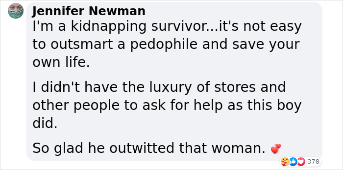 10 Y.O. Asks A Cashier To Pretend To Be His Mom When A Stranger Kept Following Him And Asking To Come With Her