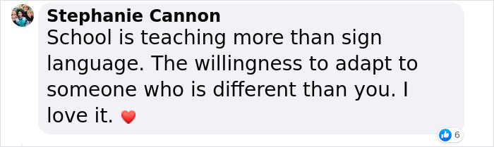 Teacher Notices Students Struggling To Communicate With Deaf Cafeteria Worker, Decides To Teach Them Sign Language Teacher Notices Students Struggling To Communicate With Deaf Cafeteria Worker, Decides To Teach Them Sign Language