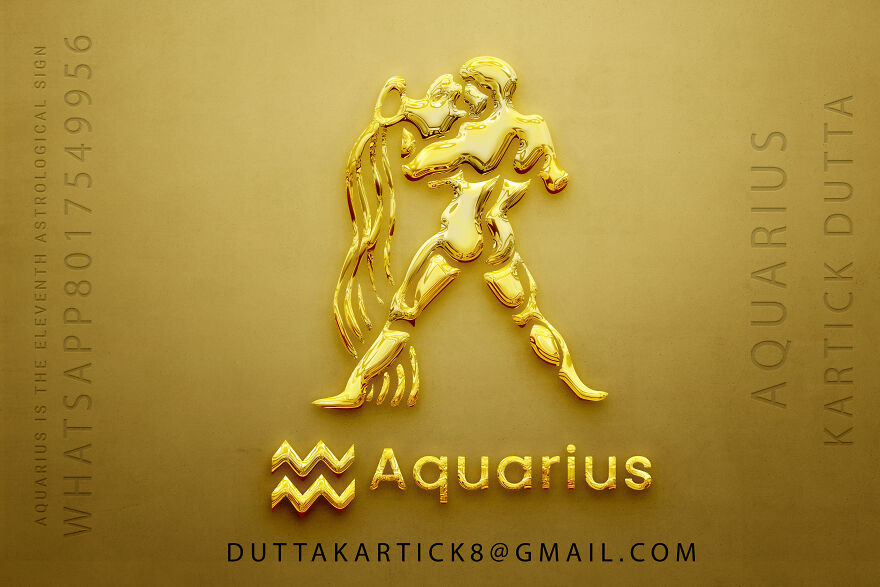 Zodiac Astrology Sign. 3D Render Illustration