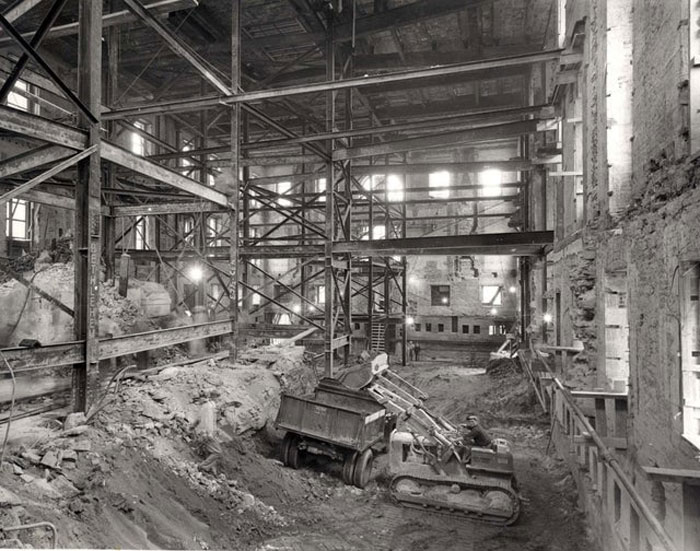 The White House Was Completely Gutted And Rebuilt Between 1948-1952