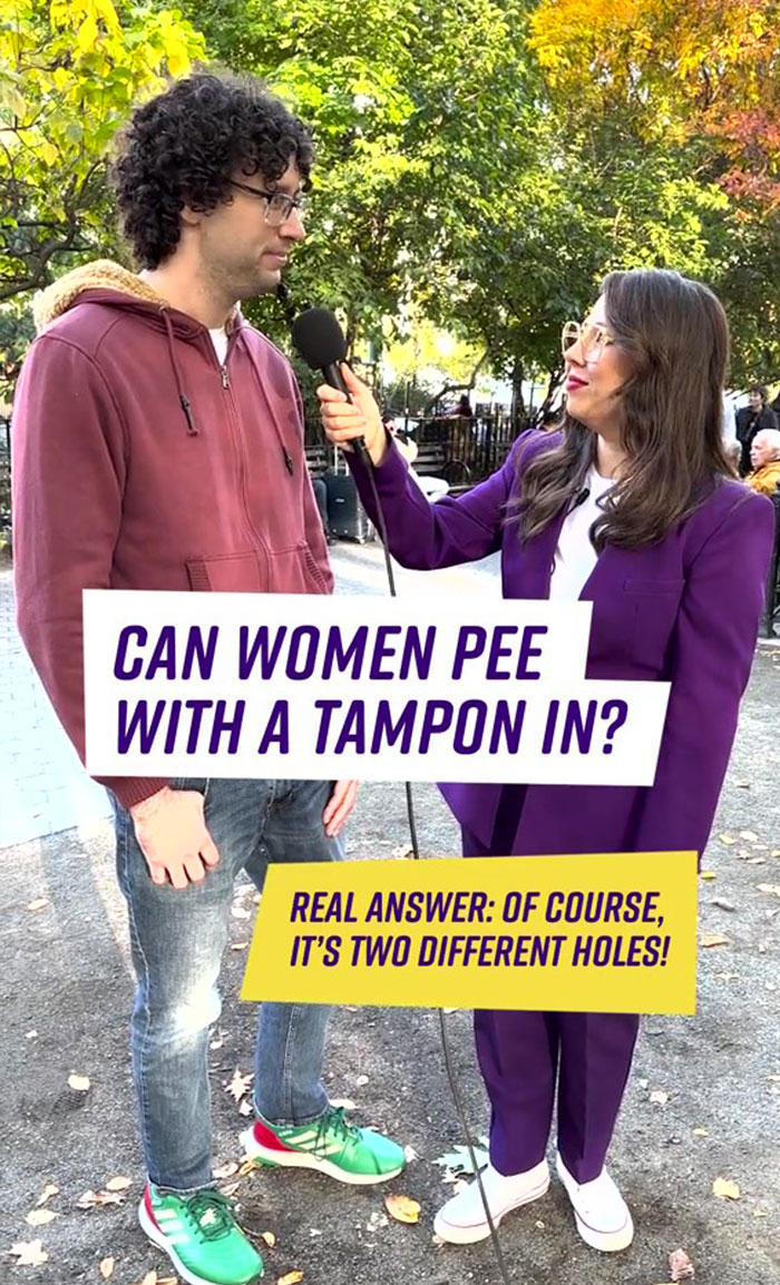 Random Men On The Street Try To Answer 9 Questions About Women&rsquo;s Bodies, Highlighting How Little They Actually Know