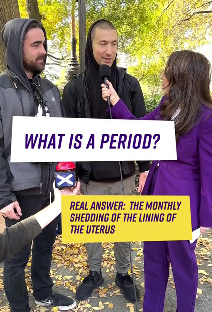 Random Men On The Street Try To Answer 9 Questions About Women&rsquo;s Bodies, Highlighting How Little They Actually Know