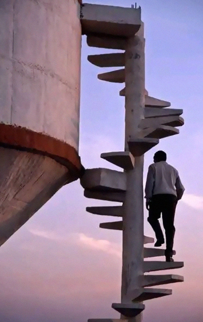 Apuesto a que esas noches heladas son duras para el repartidor de pizzas