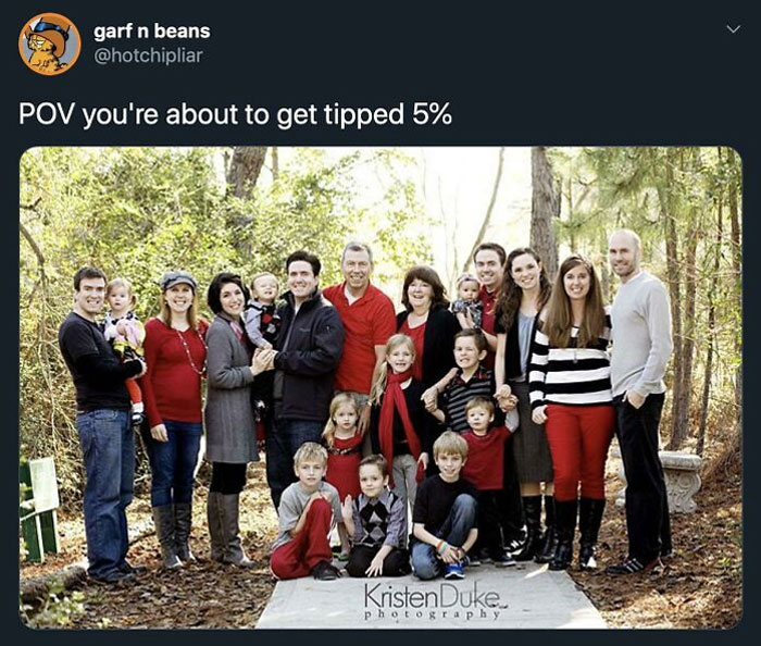 I Haven’t Served In A Year Because Of The Pandemic (I Miss It) But I Saw This Photo And Immediately Was Triggered. I Thought I’d Share With Fellow Servers