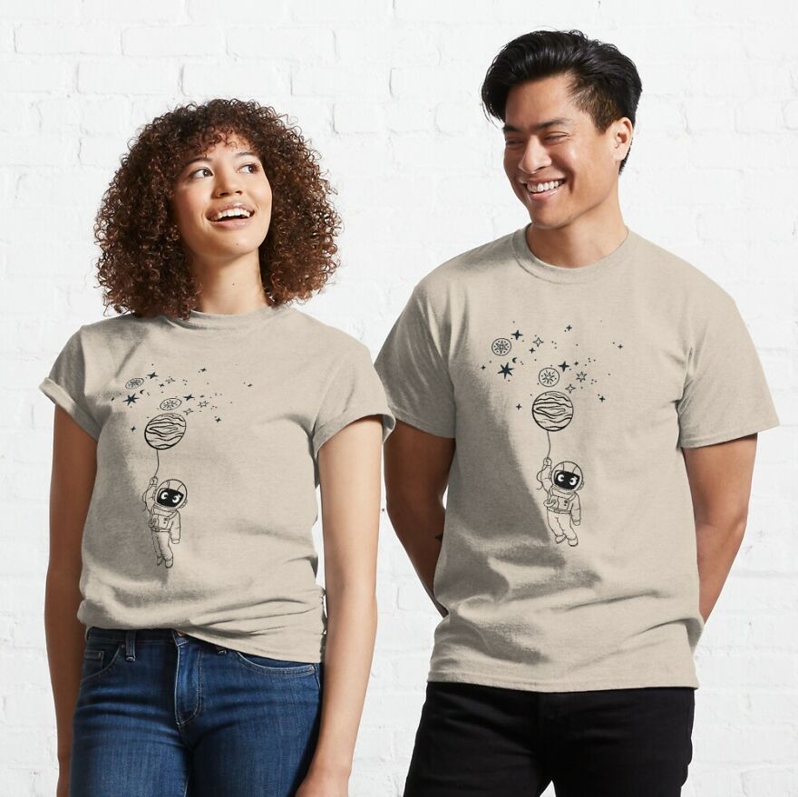 I Made This Astronaut Flying T-Shirt Design I Made This Astronaut Flying T-Shirt Design