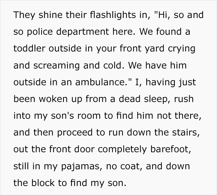 Cops Burst Into This Mother's Bedroom After They Find Her Child Cold, Alone And Screaming In The Front Yard