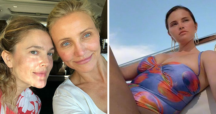 30 Instances Famous People Posted Photos Without Any Filters Or Retouching