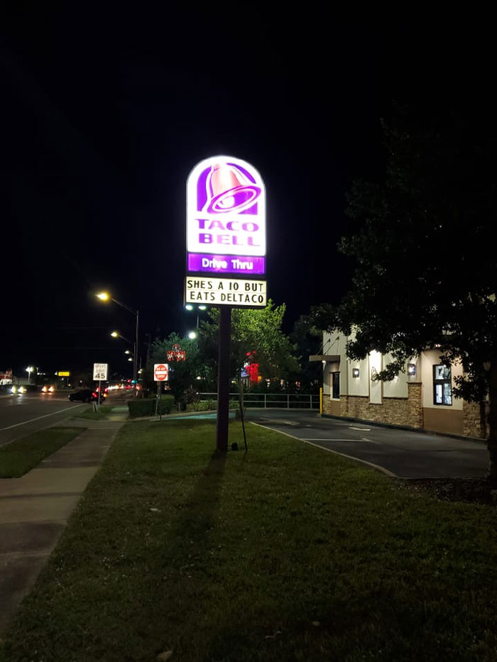 They Just Built A Del Taco Few Doors Up