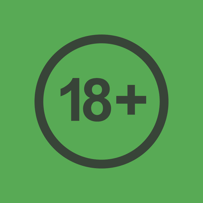 18+ Sign 