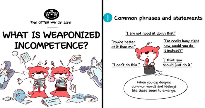 My Comic On How To Recognize And Handle Weaponized Incompetence