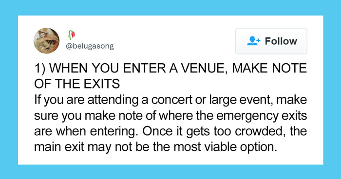 24 Potentially Life-Saving Tips If You Ever Find Yourself Trapped In A Crushing Crowd, As Shared In This Dedicated Twitter Thread